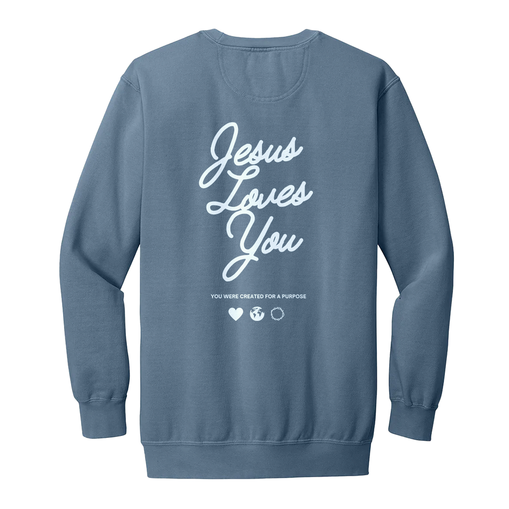 NEW! | Jesus Loves You Unisex Crewneck