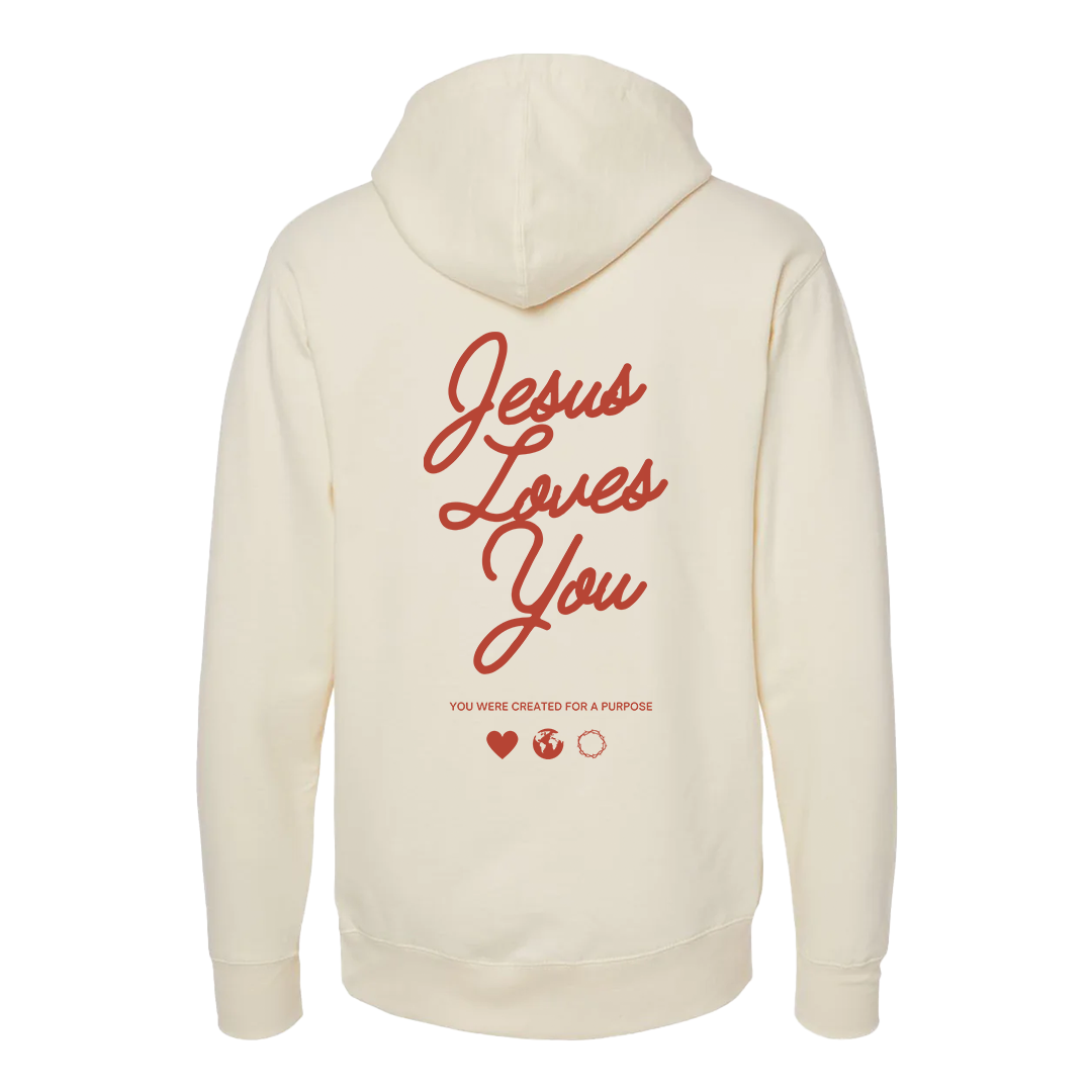 NEW! | Jesus Loves You Unisex Hoodie